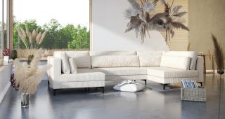 JOSE Dominanta každého obýváku🛋️ Tahle prostorná sedačka do U (307 x 160 x 84 cm) v sobě spojuje moderní design a zajímavý...